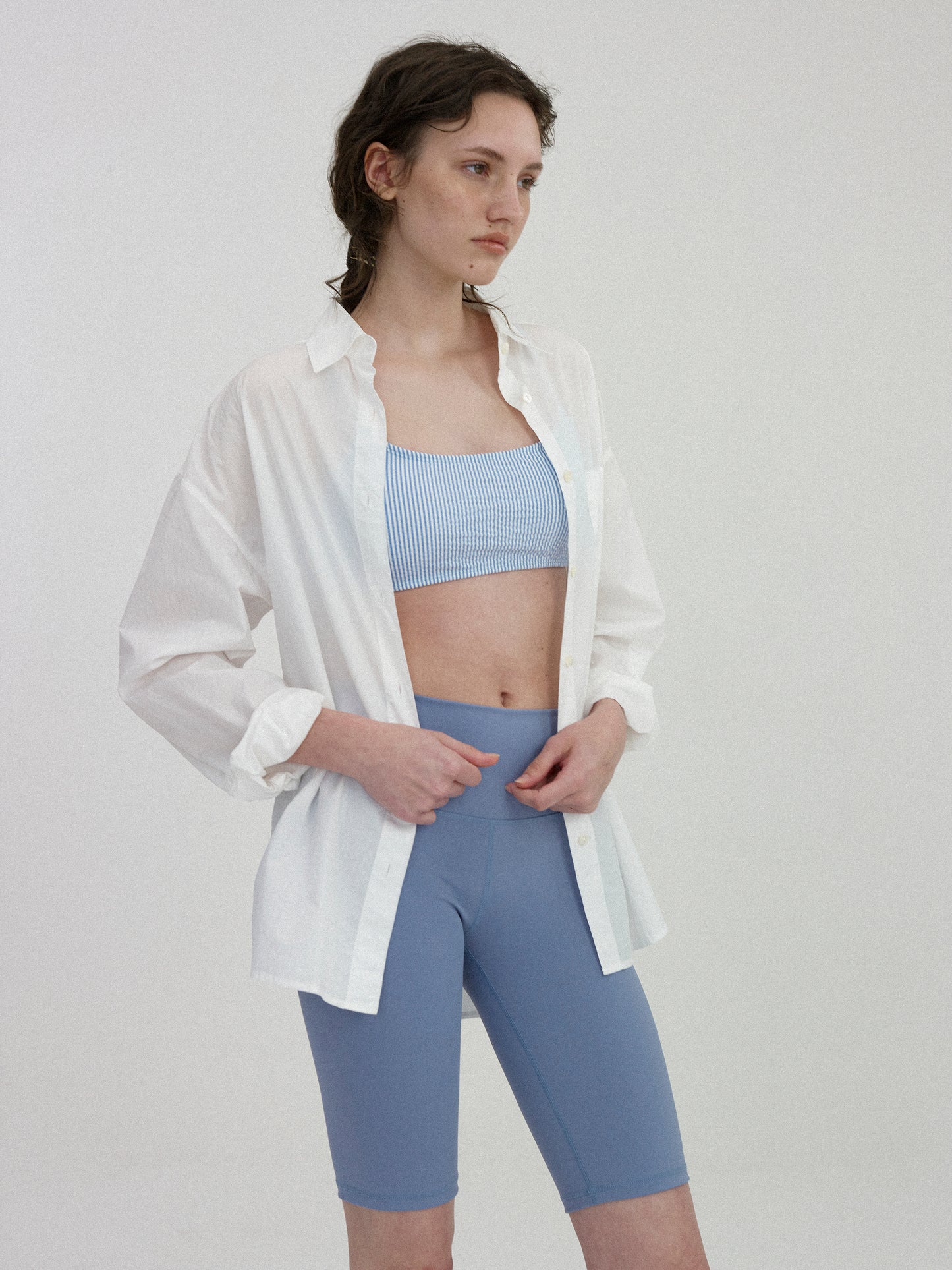 NOTHING WRITTEN - Biker Short Leggings (Black)