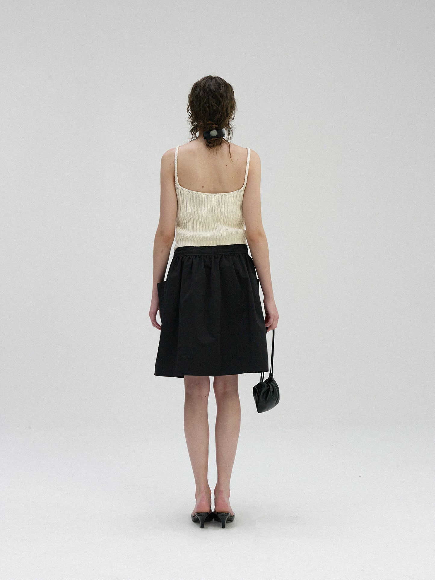 NOTHING WRITTEN - Jerry Knit Cami Top (Ivory)
