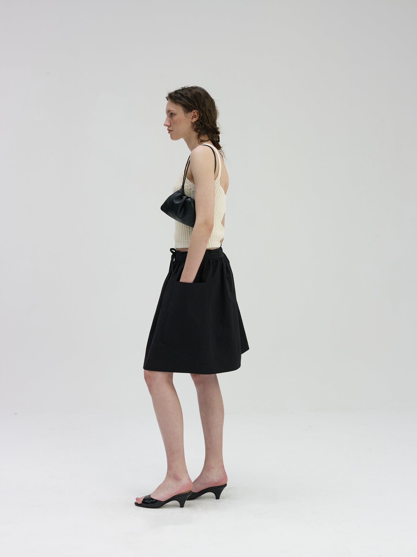 NOTHING WRITTEN - Jerry Knit Cami Top (Ivory)