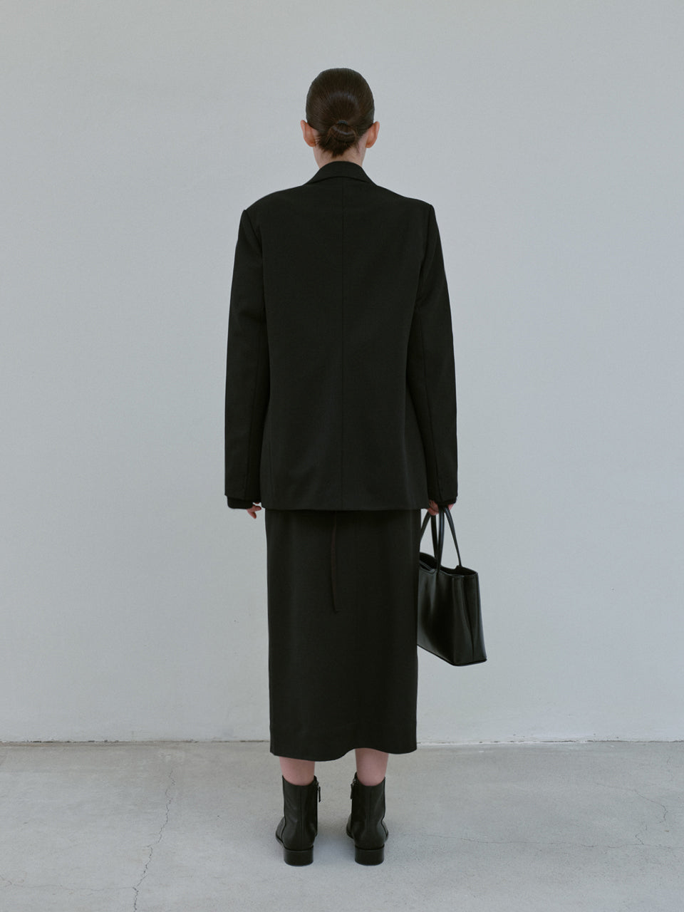 Tailored Single Jacket (Black)