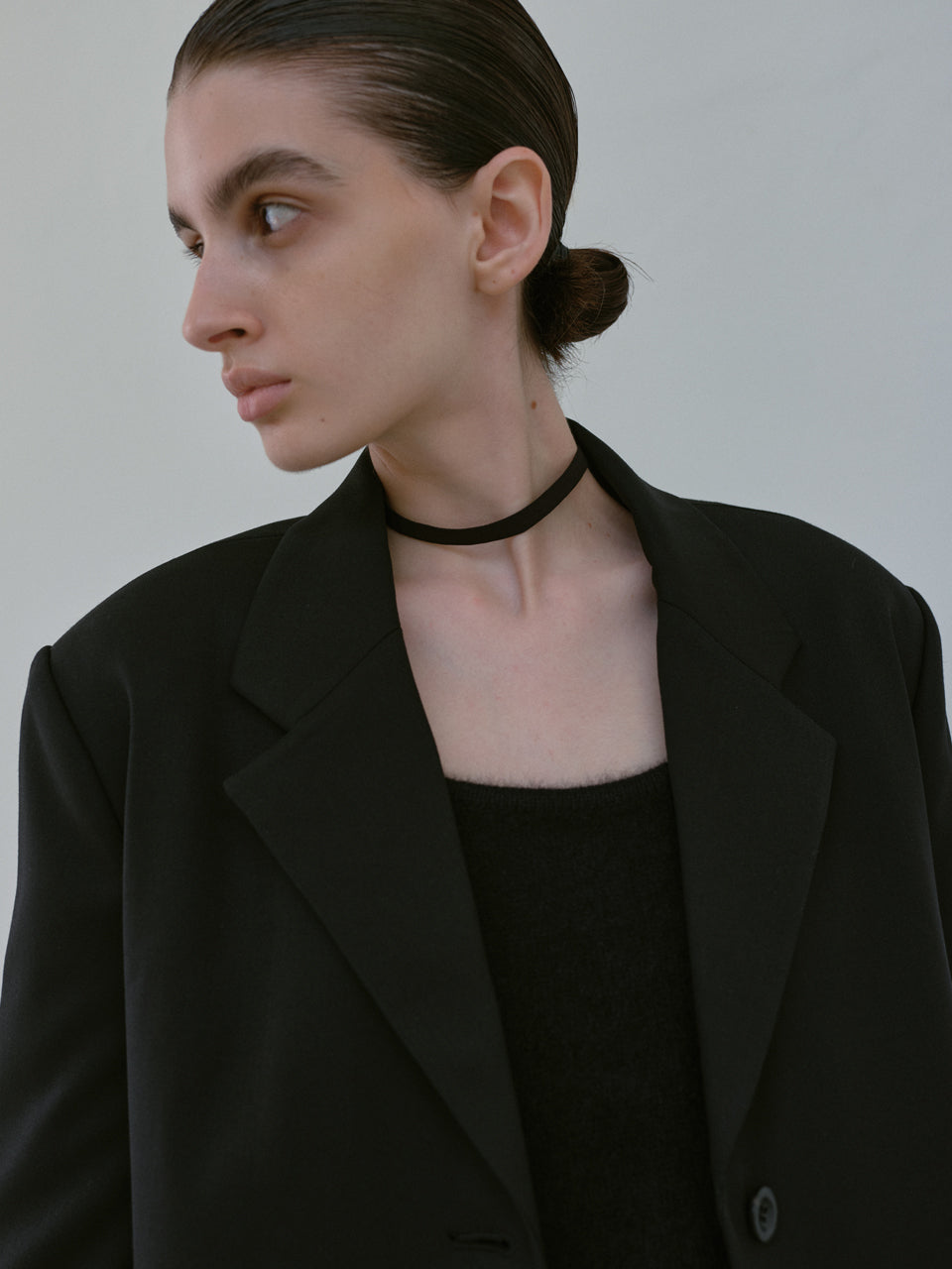 Tailored Single Jacket (Black)