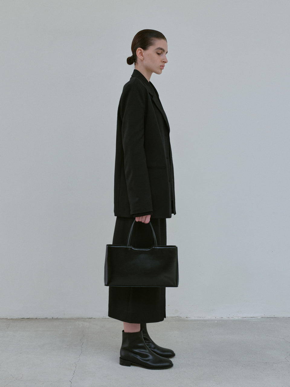 Tailored Single Jacket (Black)