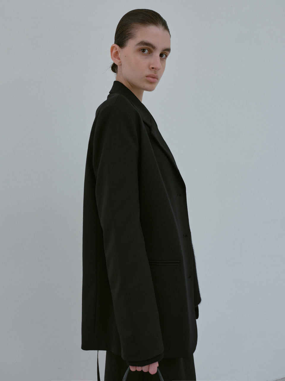 Tailored Single Jacket (Black)
