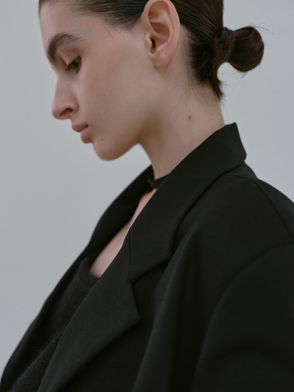 Tailored Single Jacket (Black)
