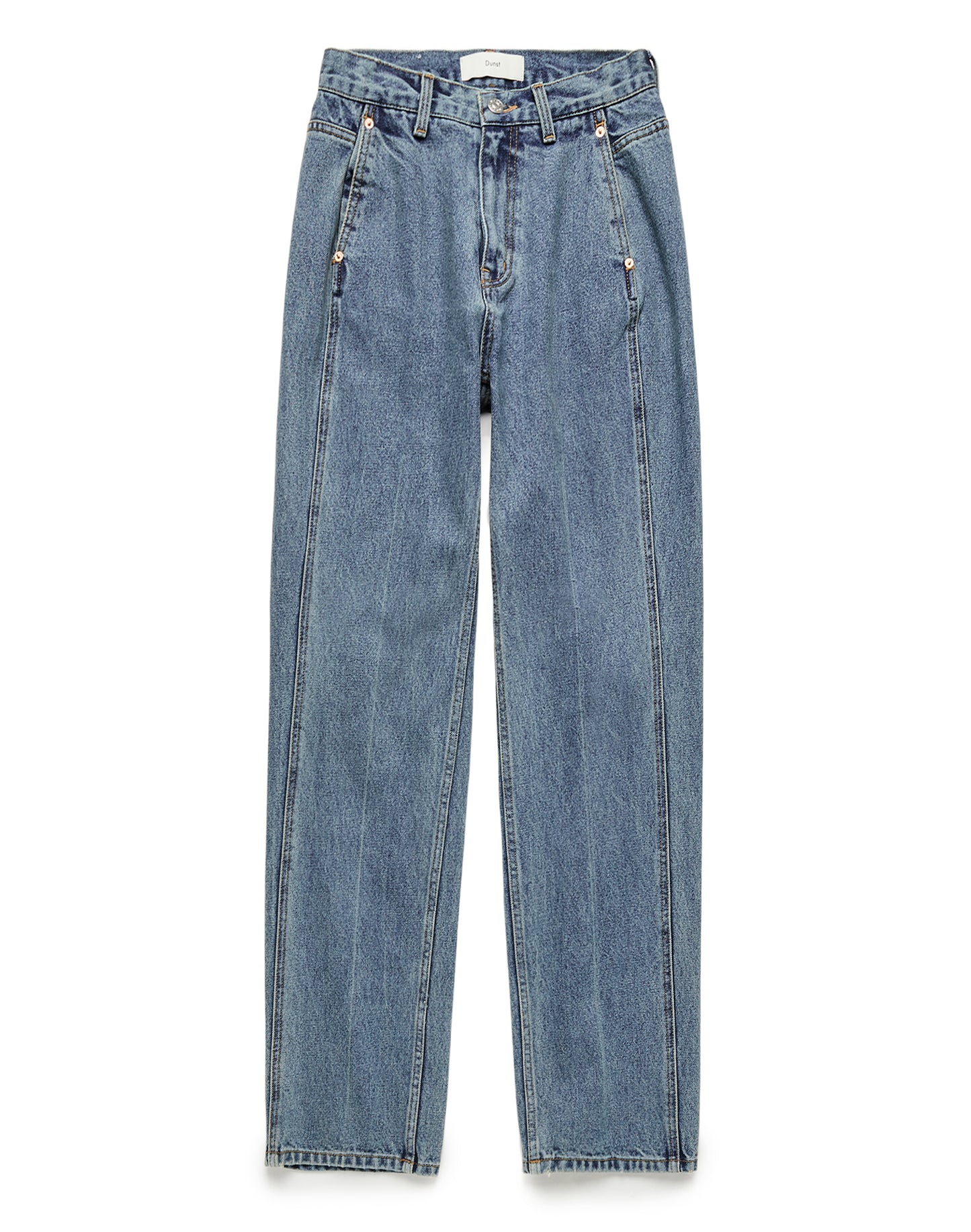 Classic Semi-Wide Jeans (Light Blue)
