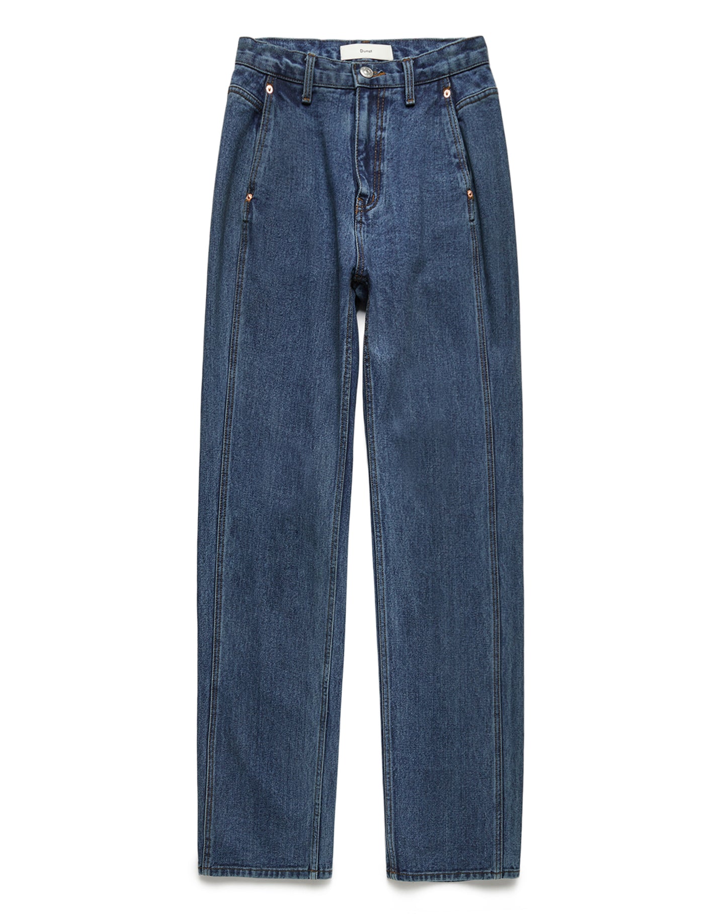 Classic Semi-wide Jeans (Classic Blue)