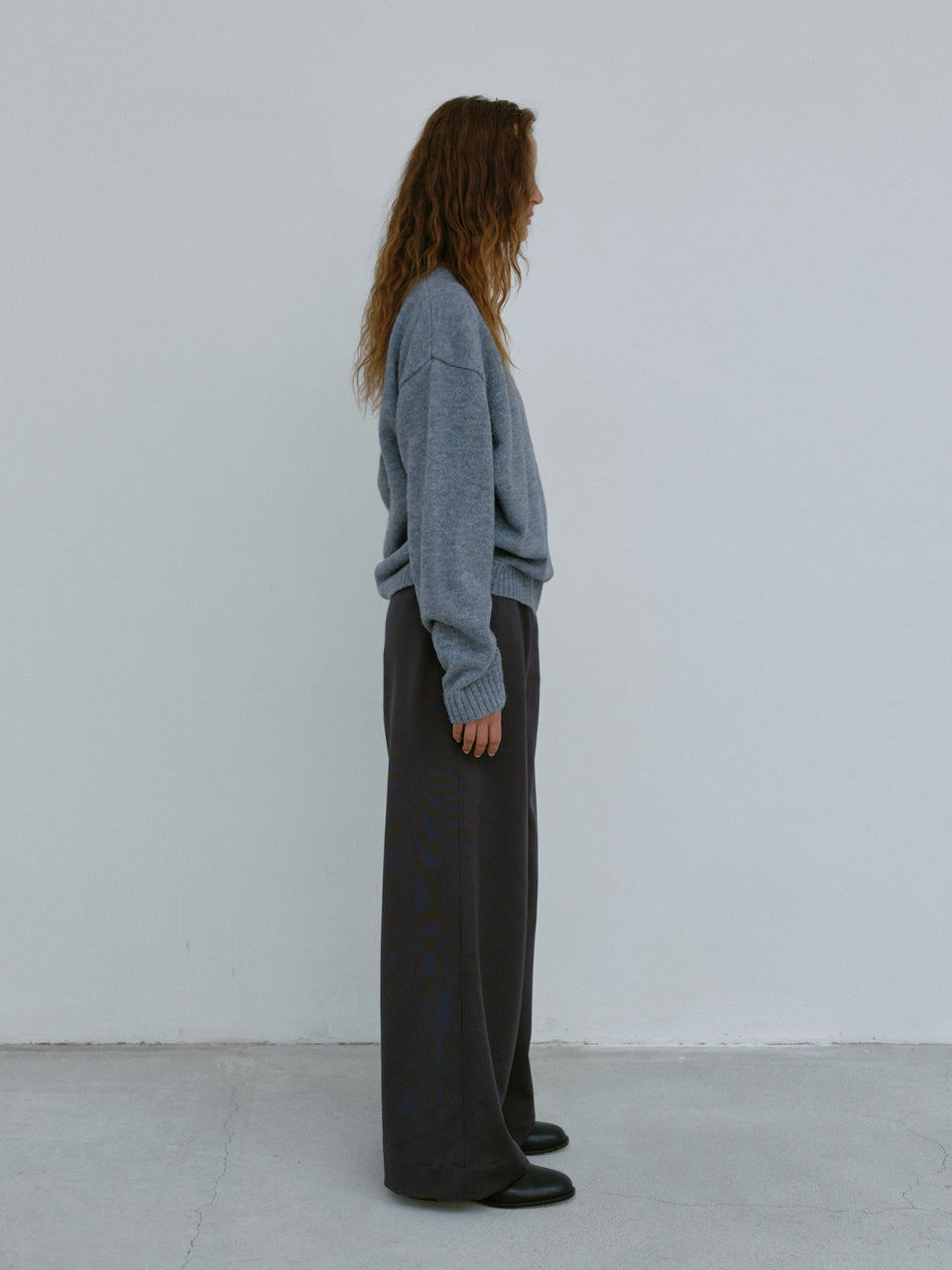 Alpaca Sweater (Baby Blue)