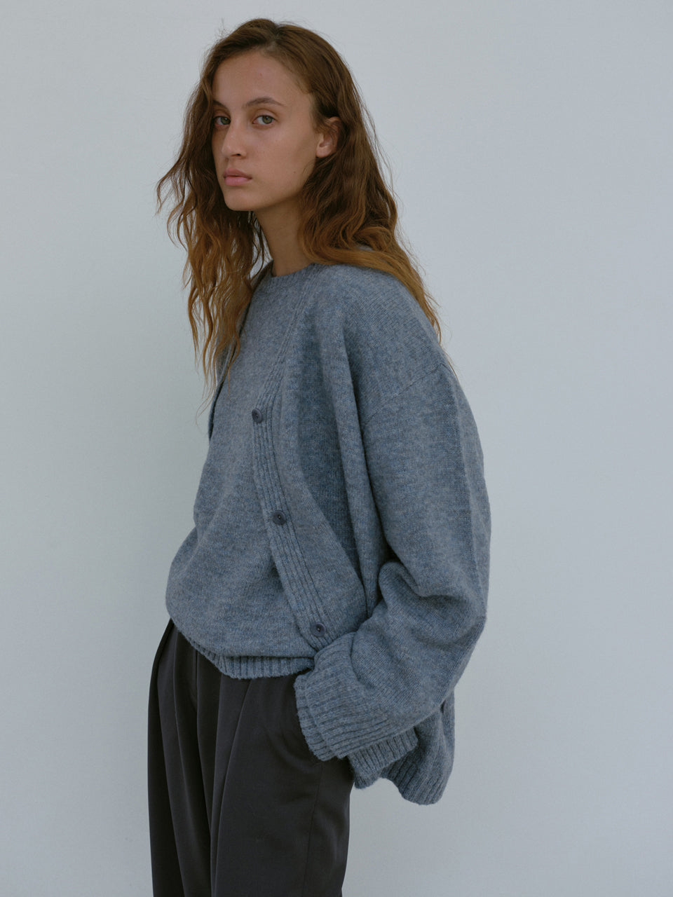 Alpaca Sweater (Baby Blue)
