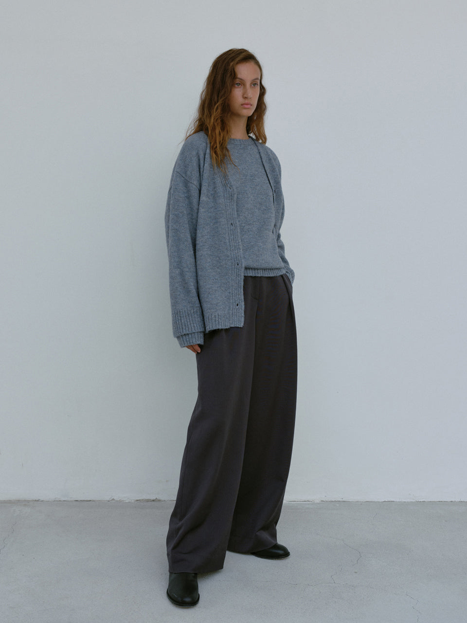 Alpaca Sweater (Baby Blue)