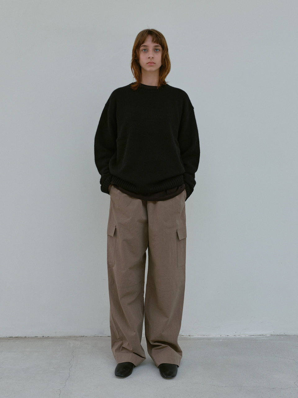 Alpaca Sweater (Black)