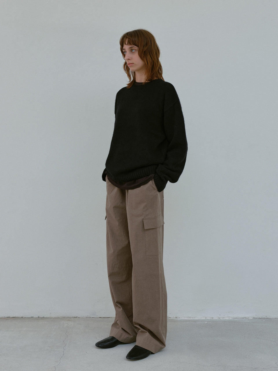 Alpaca Sweater (Black)