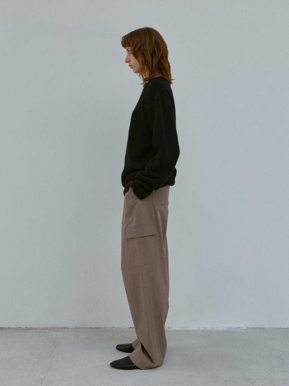 Alpaca Sweater (Black)