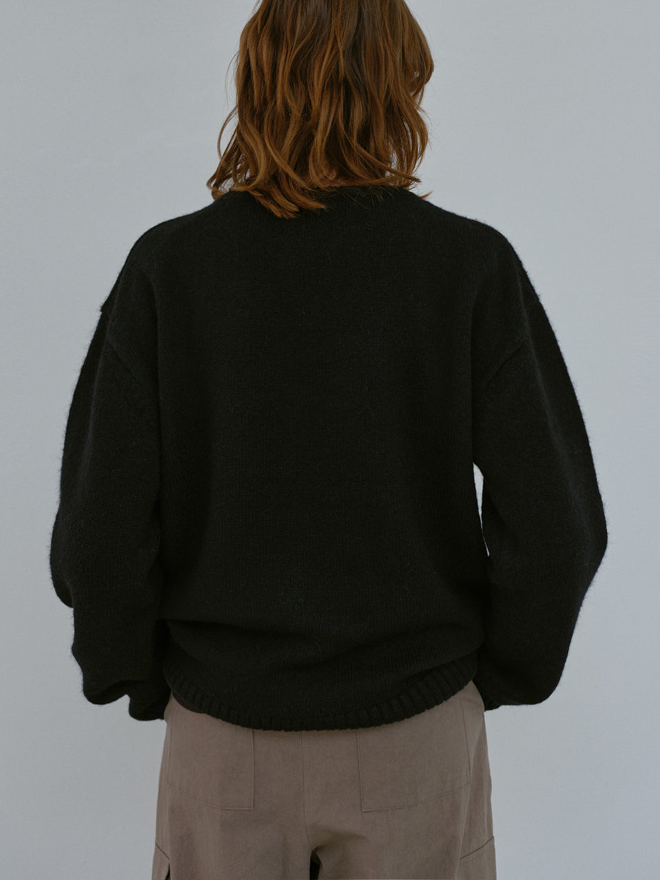 Alpaca Sweater (Black)