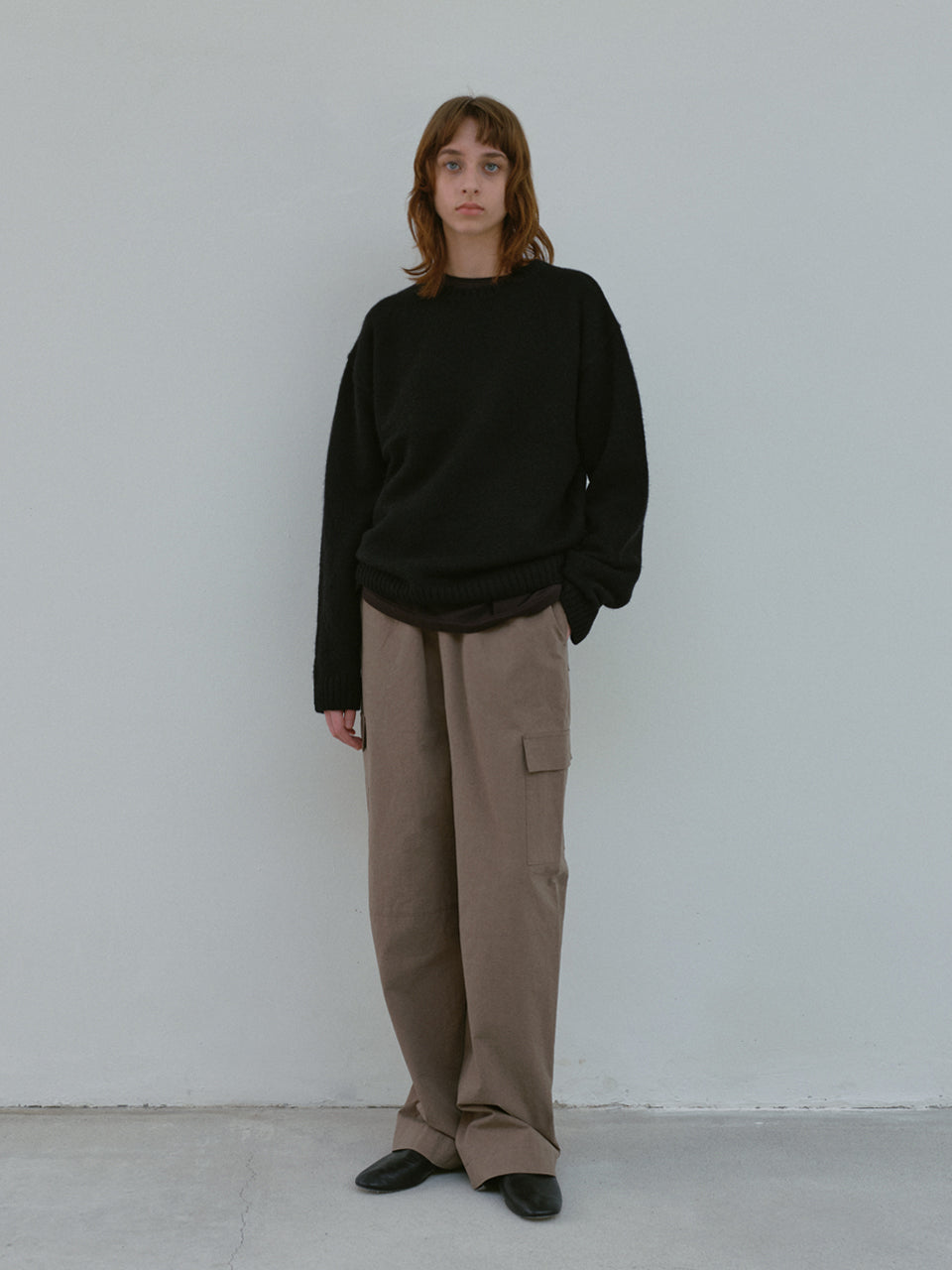 Alpaca Sweater (Black)
