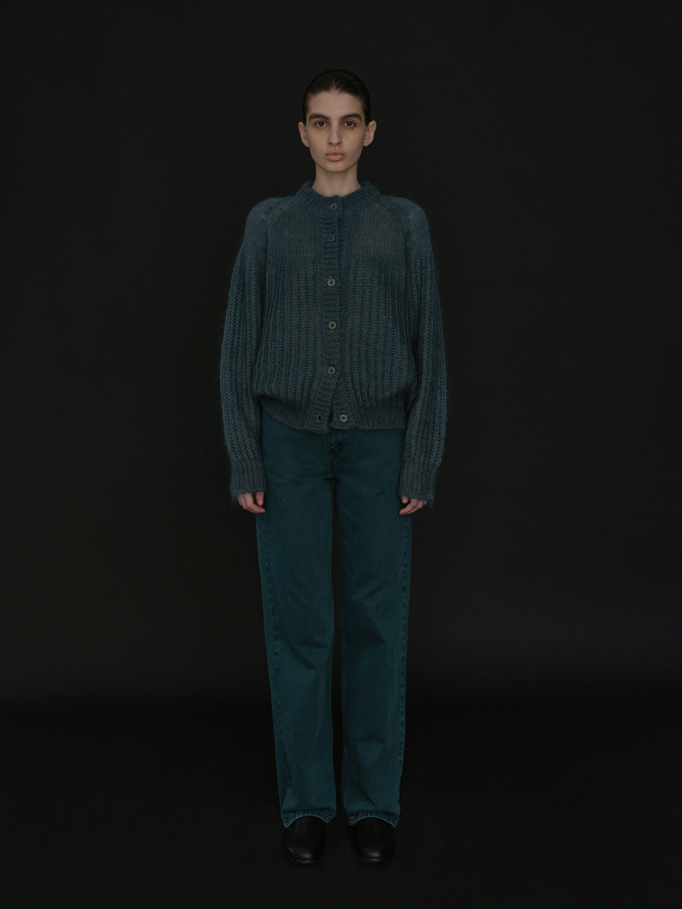 Dyed Denim (Teal Blue)