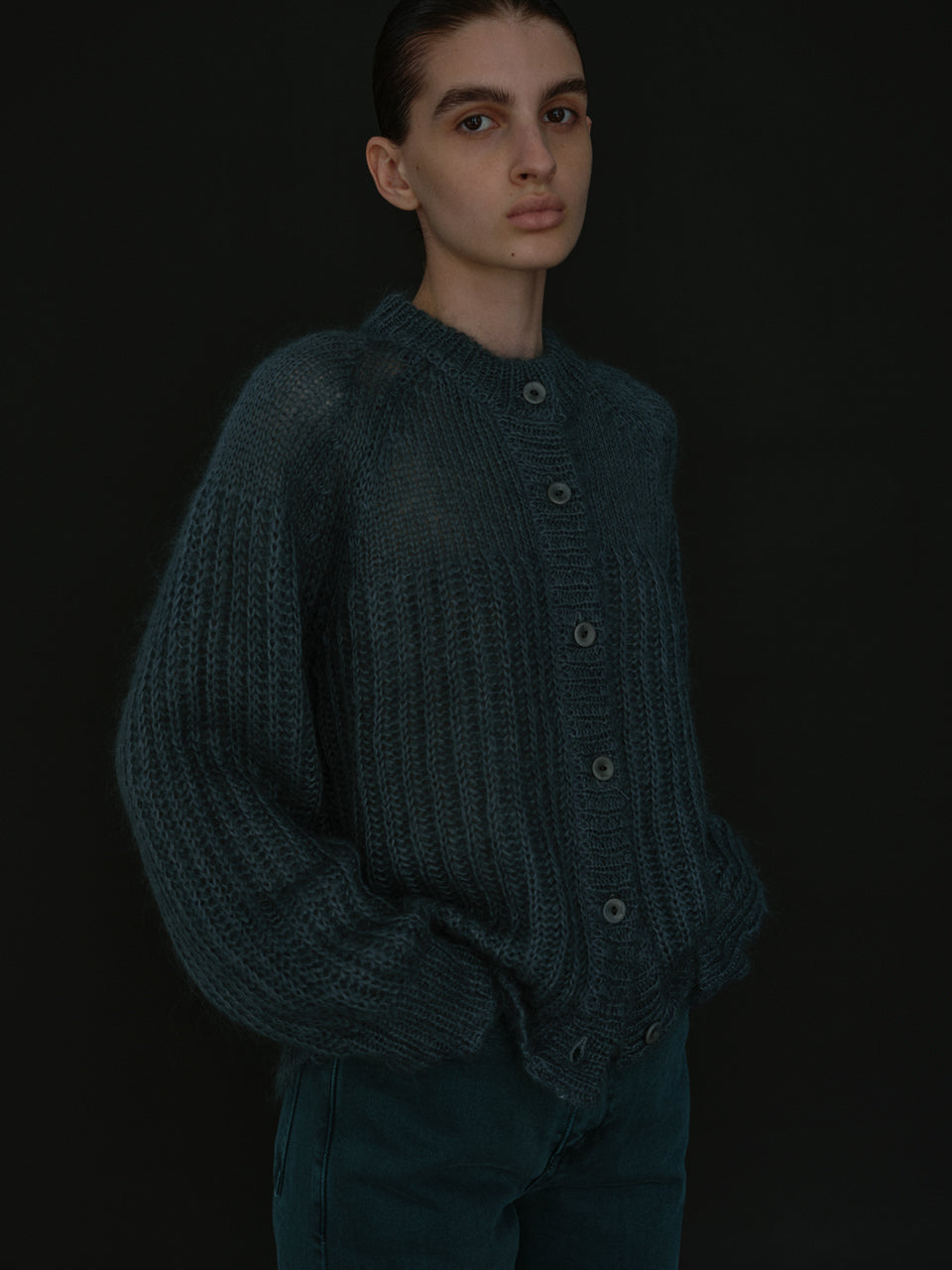 Dyed Denim (Teal Blue)