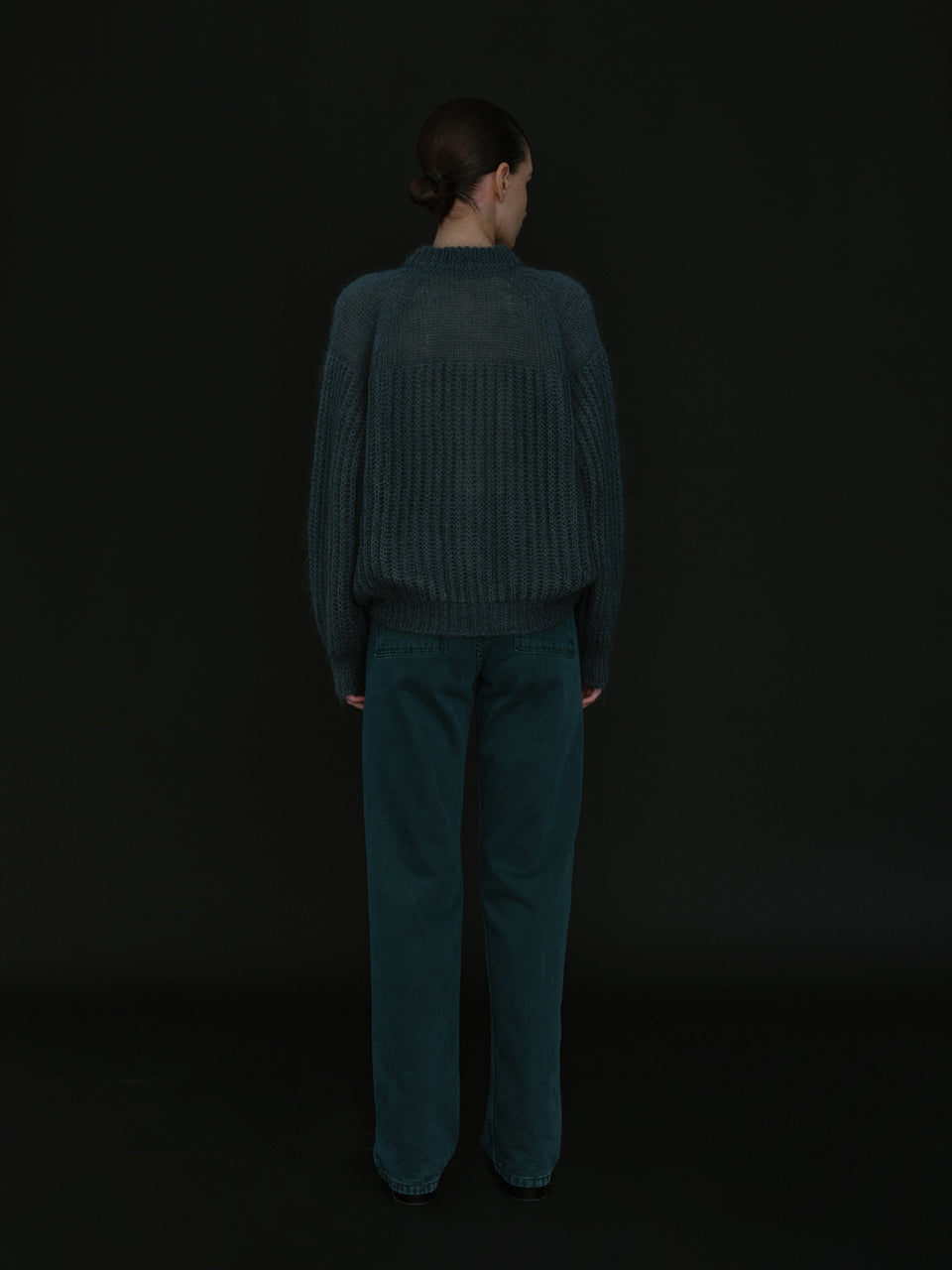 Dyed Denim (Teal Blue)