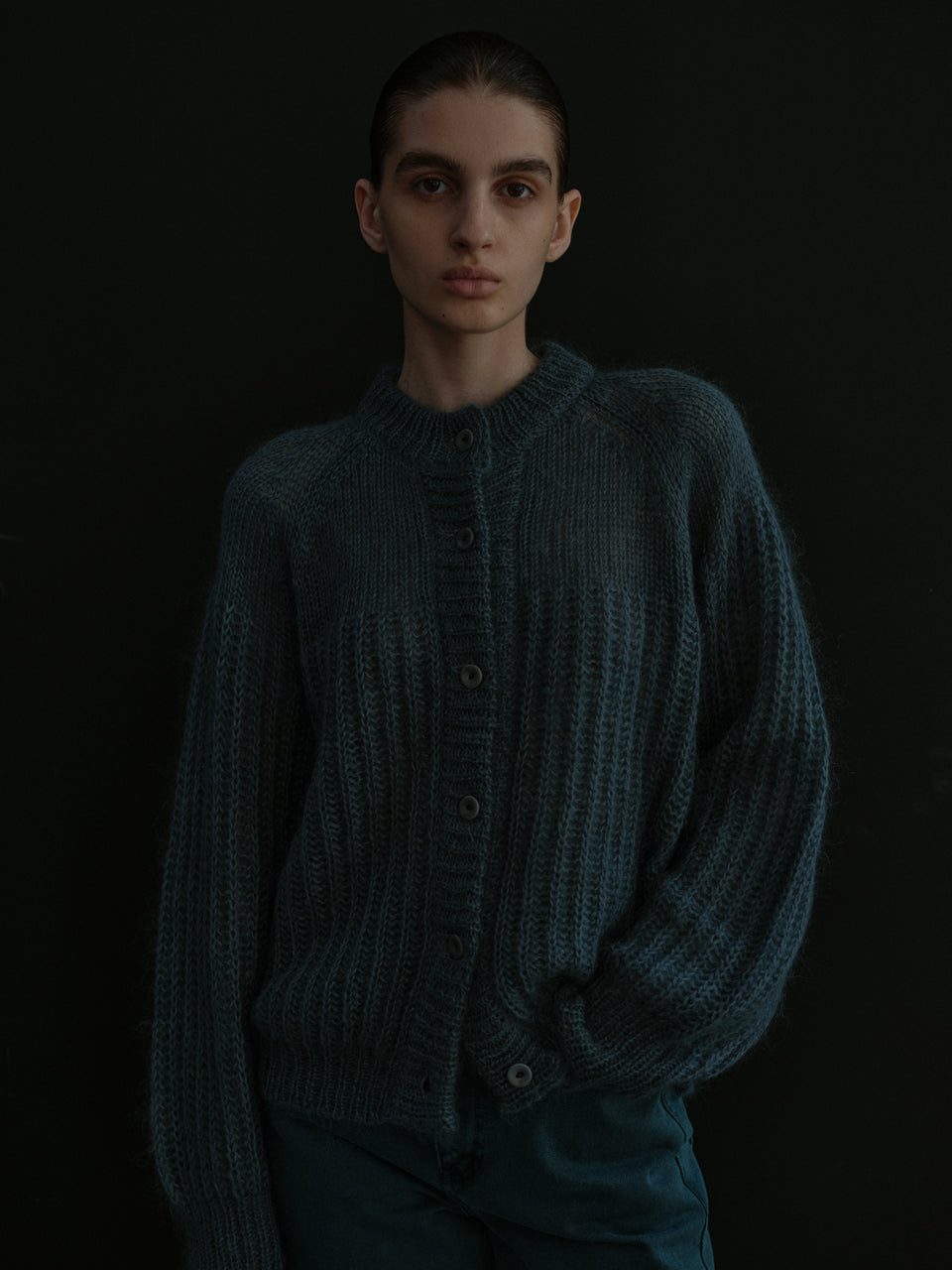 Dyed Denim (Teal Blue)