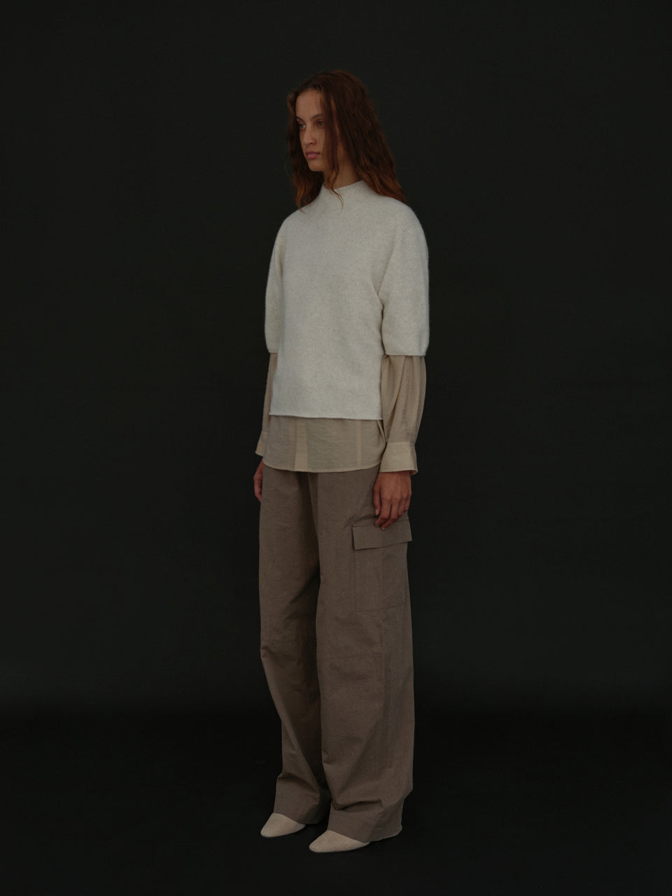 Half Knit (Oat)