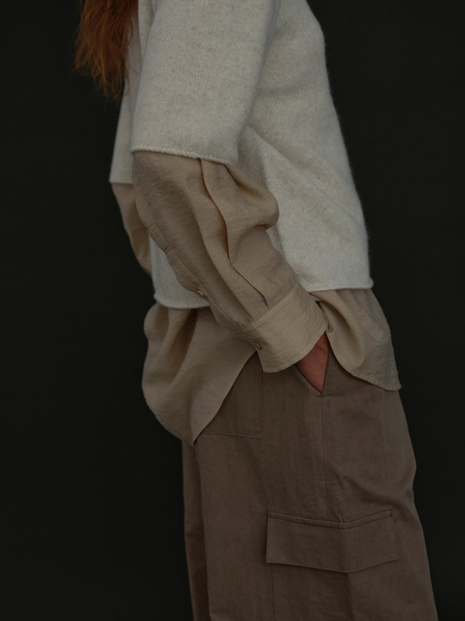 Half Knit (Oat)
