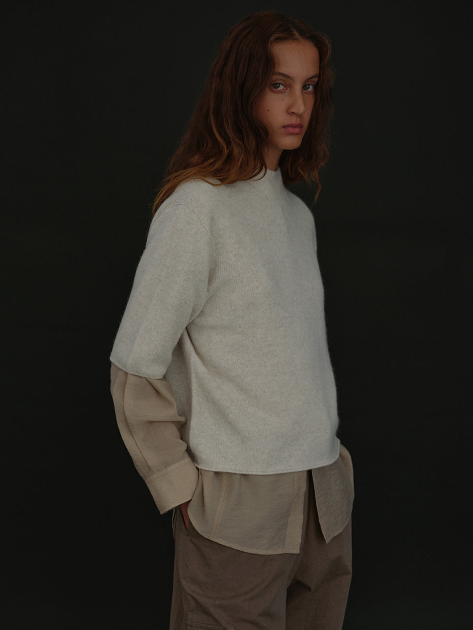 Half Knit (Oat)