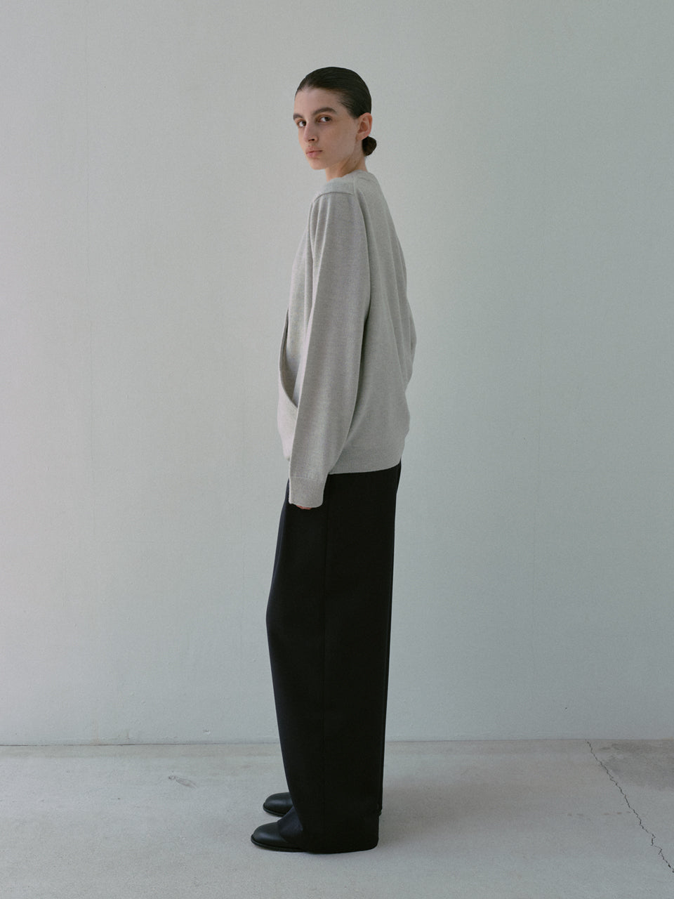 Wrap Cardigan (Melange)