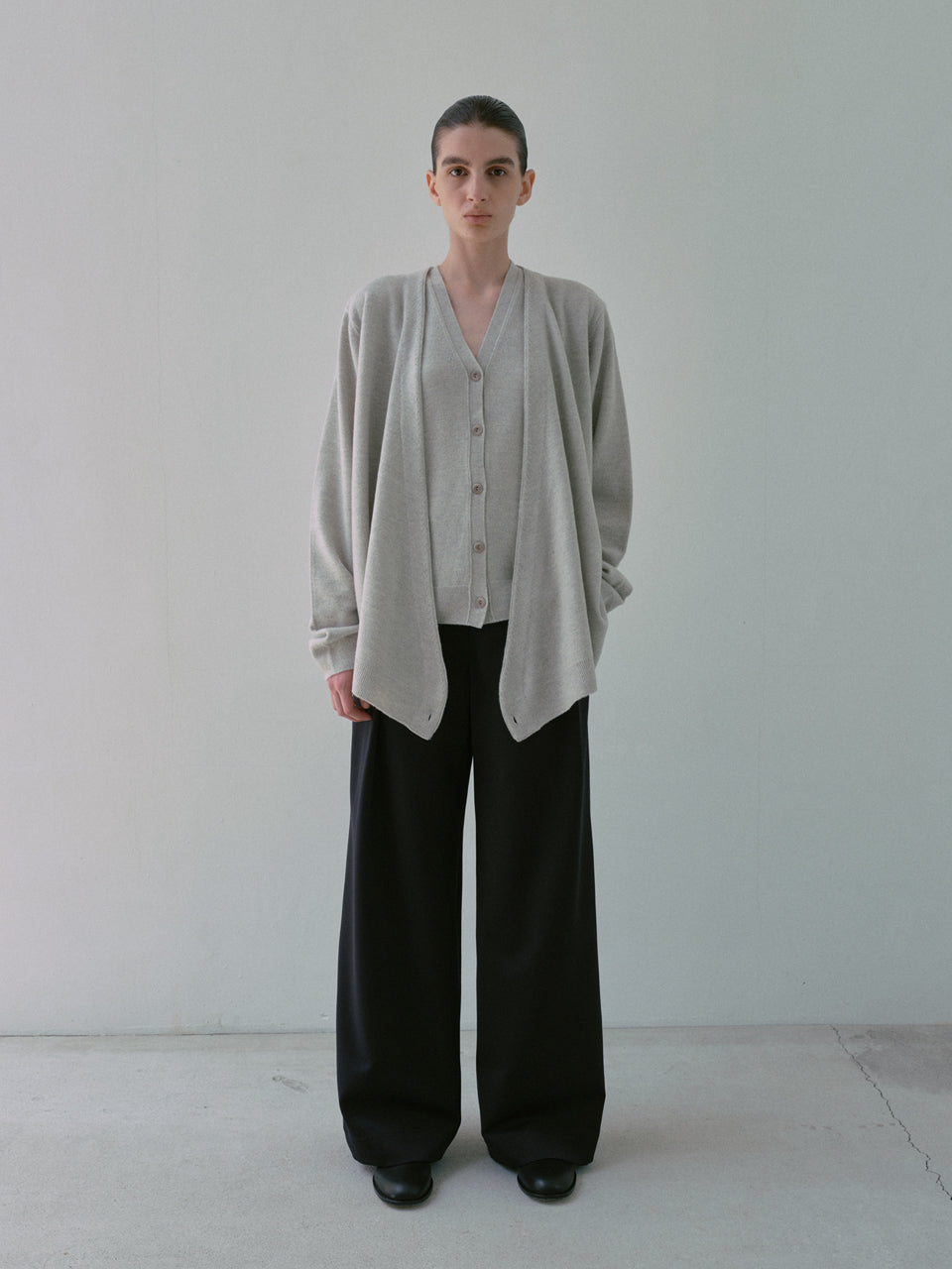 Wrap Cardigan (Melange)