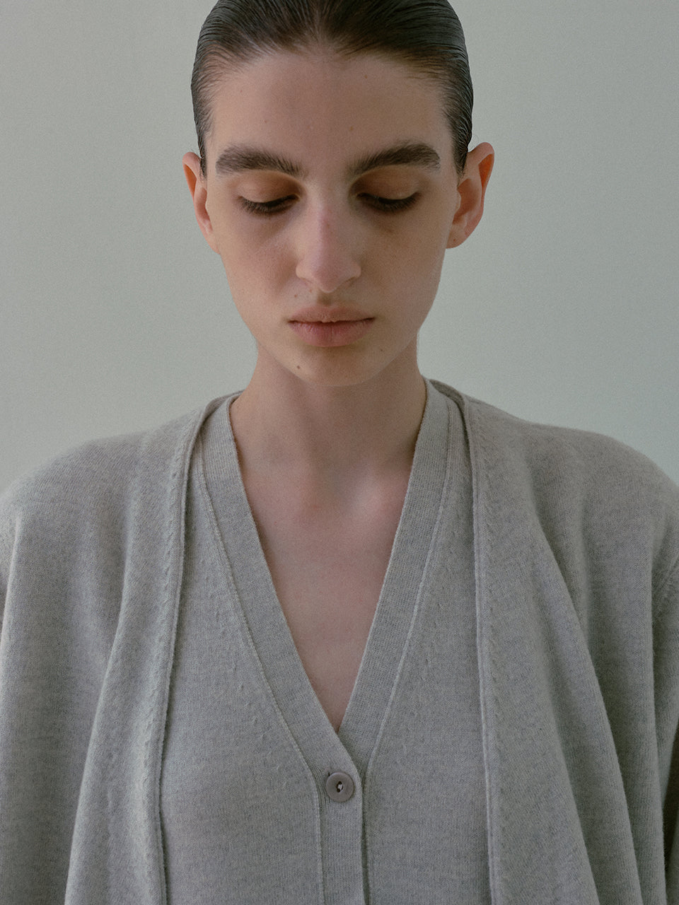 Wrap Cardigan (Melange)