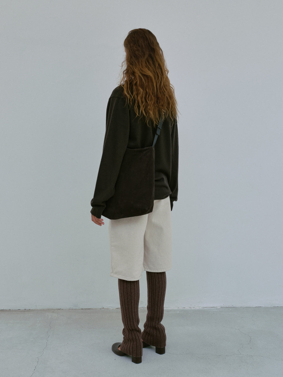 Wrap Cardigan (Seal Brown)