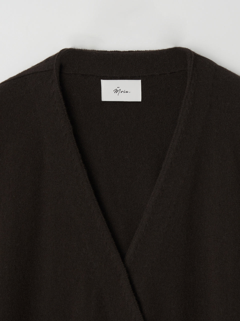Wrap Cardigan (Seal Brown)