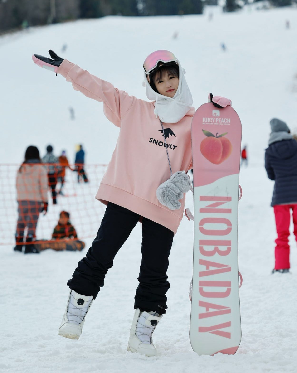 SNOWLY - Women Original Waterproof Hoodie (Pink)