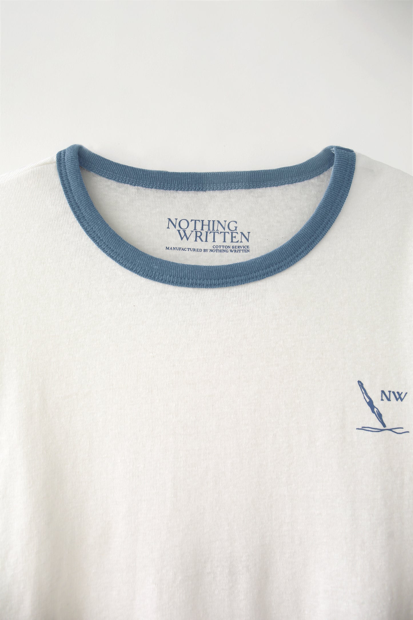 NOTHING WRITTEN - Baren Vintage T-Shirt (White)