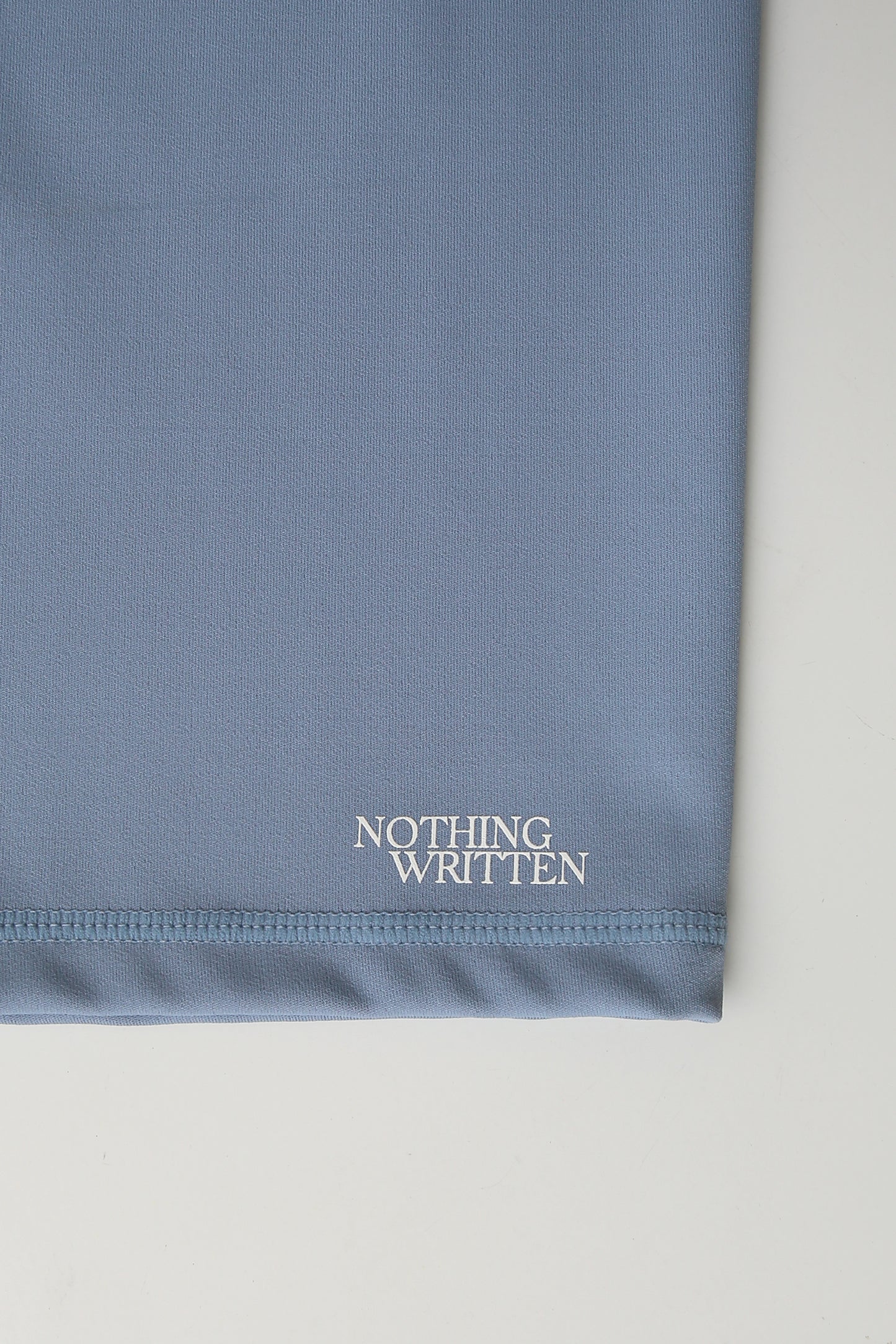 NOTHING WRITTEN - Biker Short Leggings (Gray Blue)