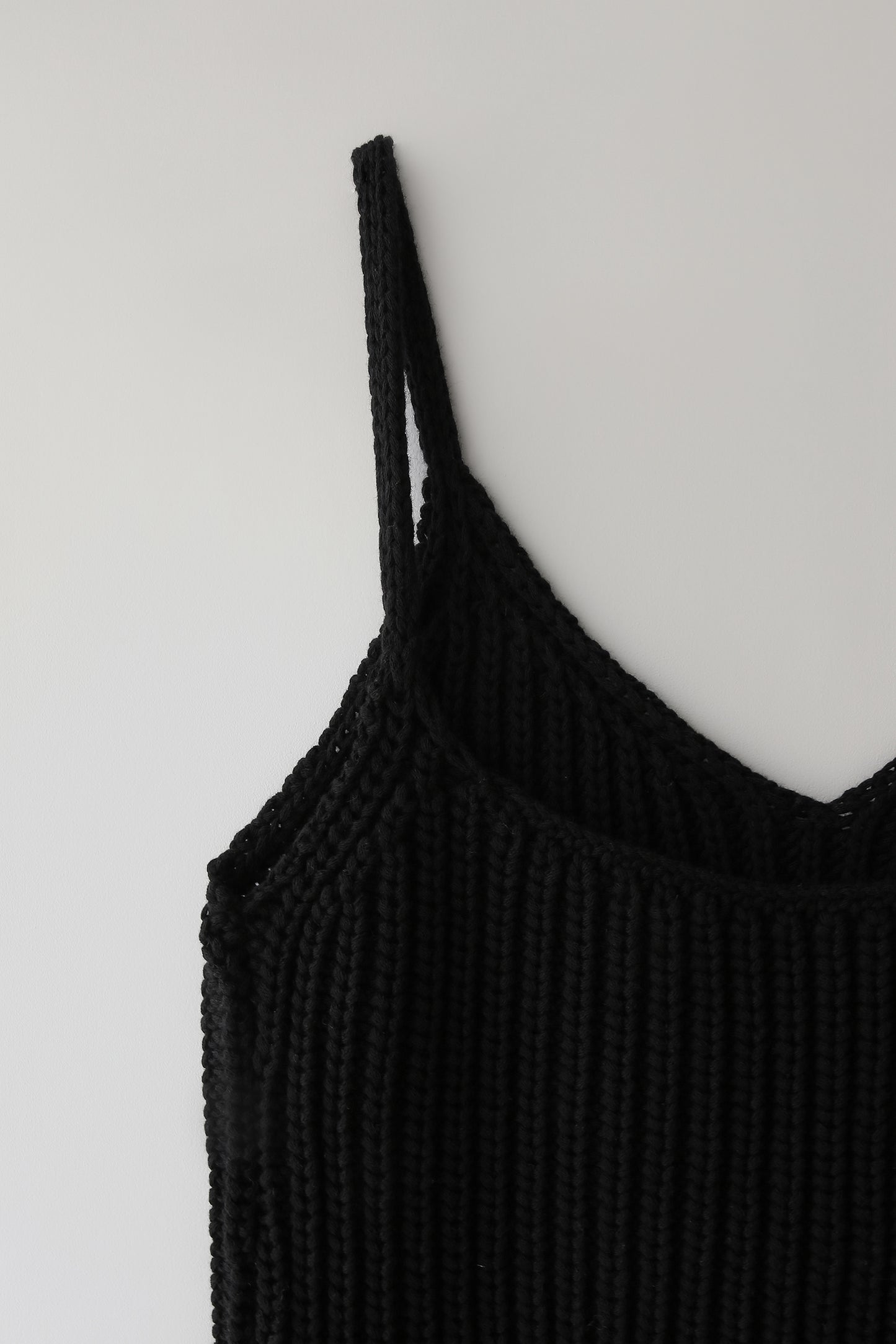NOTHING WRITTEN - Jerry Knit Cami Top (Black)