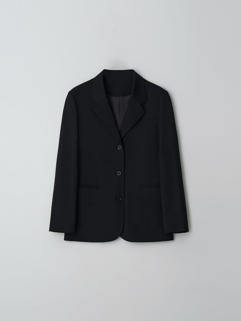 Tailored Single Jacket (Black)