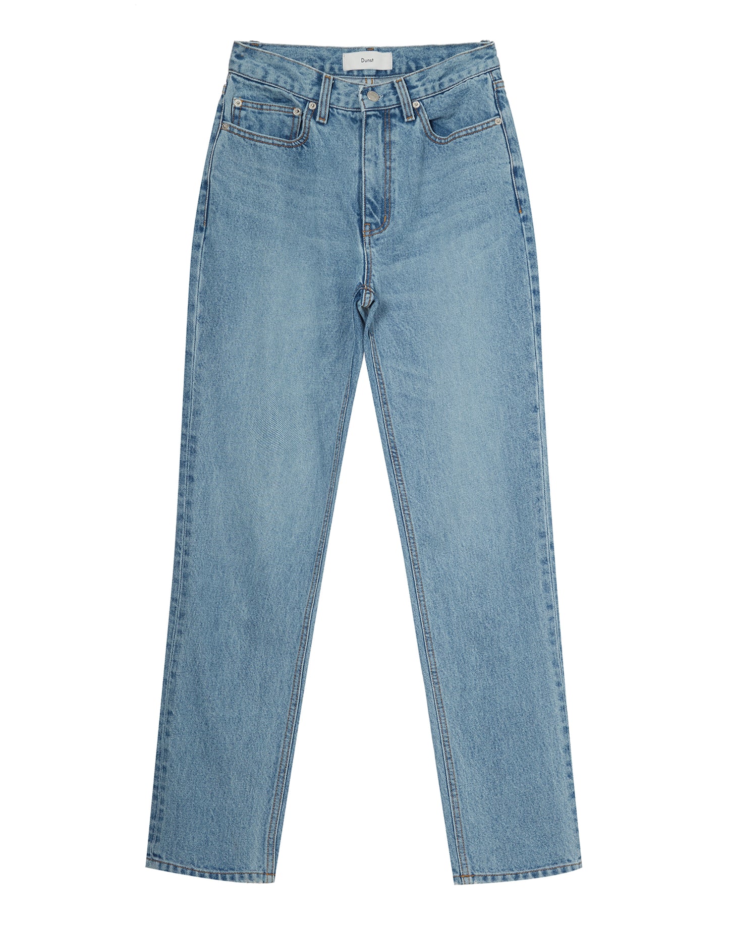 Essential Straight Jeans (Light Blue)