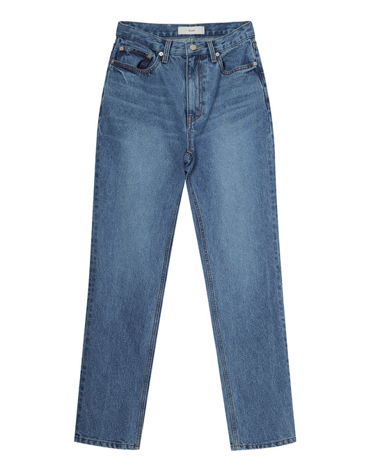 Essential Straight Jeans (Classic Blue)