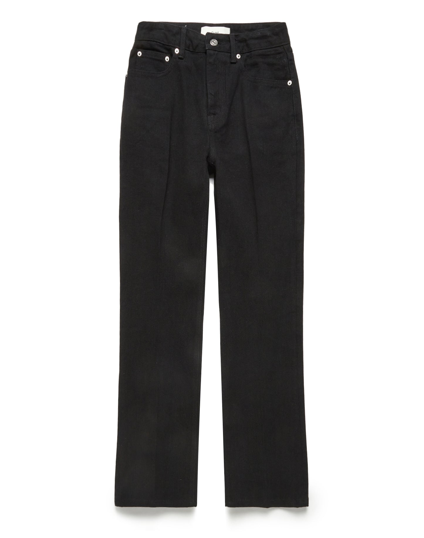 70's Semi Flared Jeans (Black)