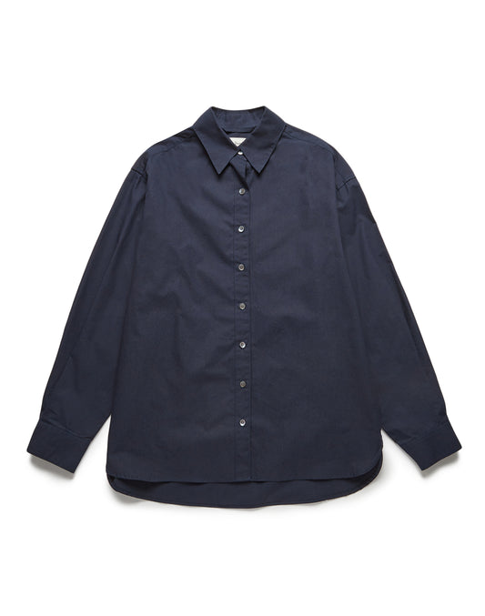 Unisex Informal Boyfriend Shirts (Dark Navy)