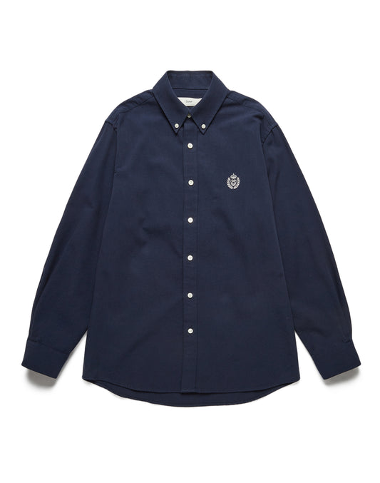 Unisex Classic Boyfriend Shirts (Navy)