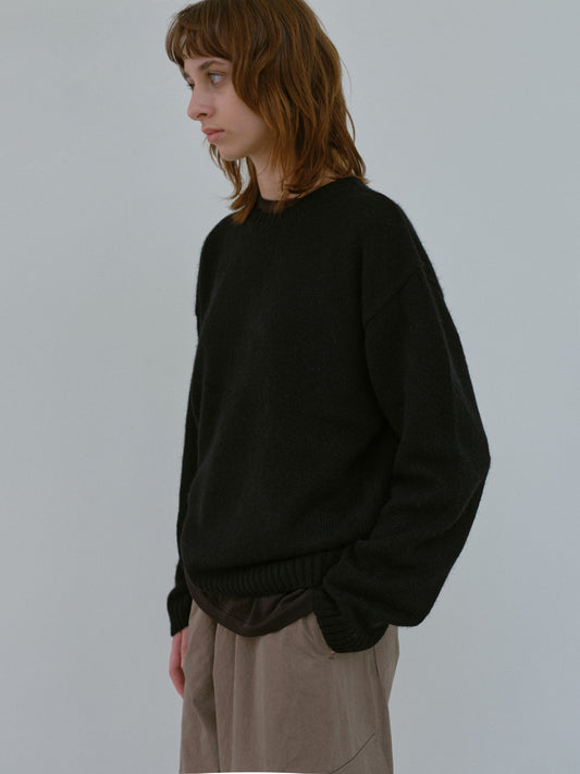 Alpaca Sweater (Black)