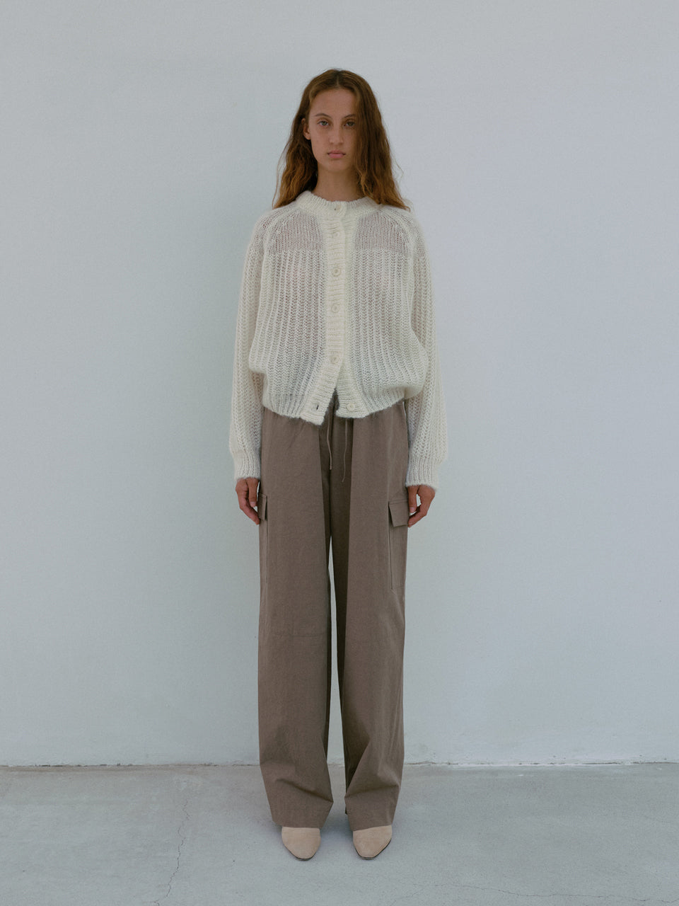 String Pocket Pants (Khaki)