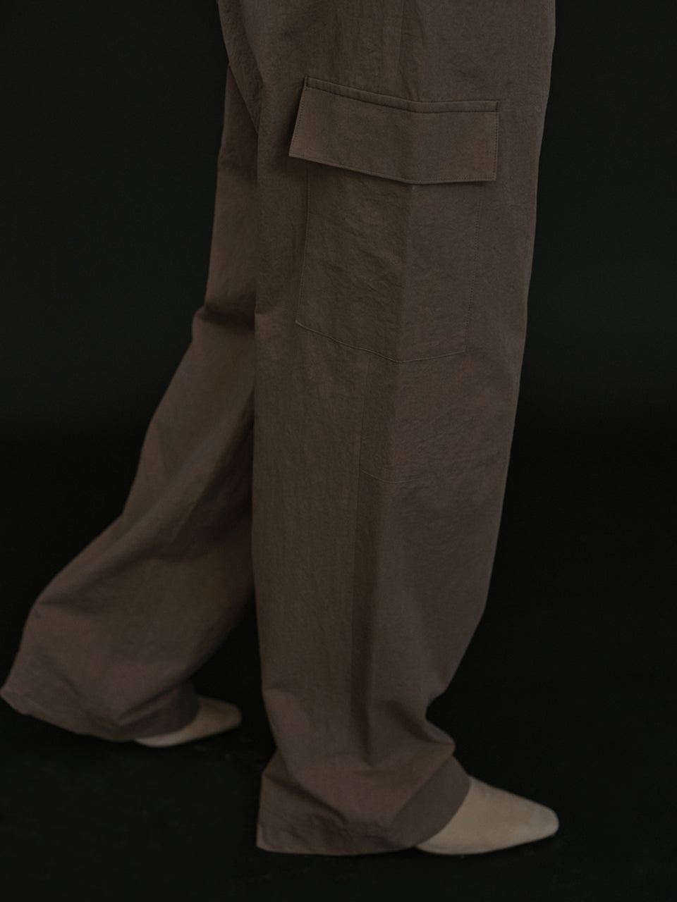 String Pocket Pants (Khaki)