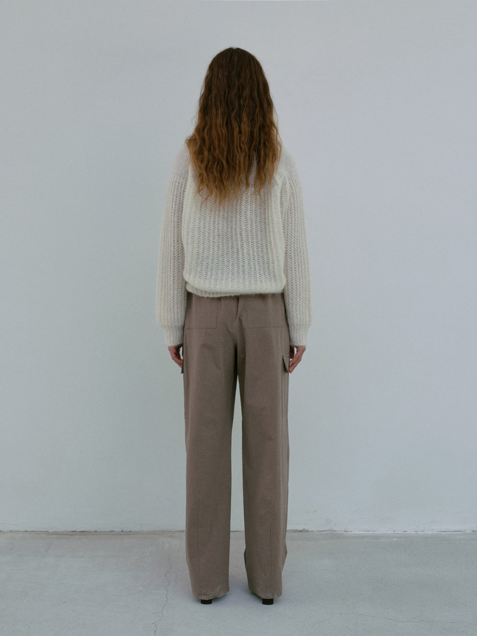 String Pocket Pants (Khaki)