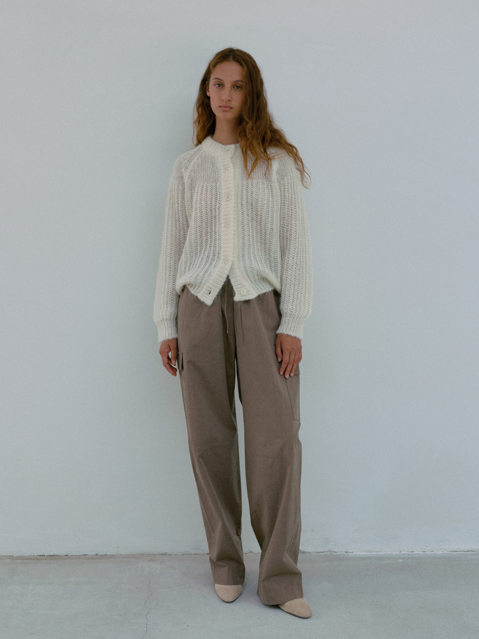 String Pocket Pants (Khaki)