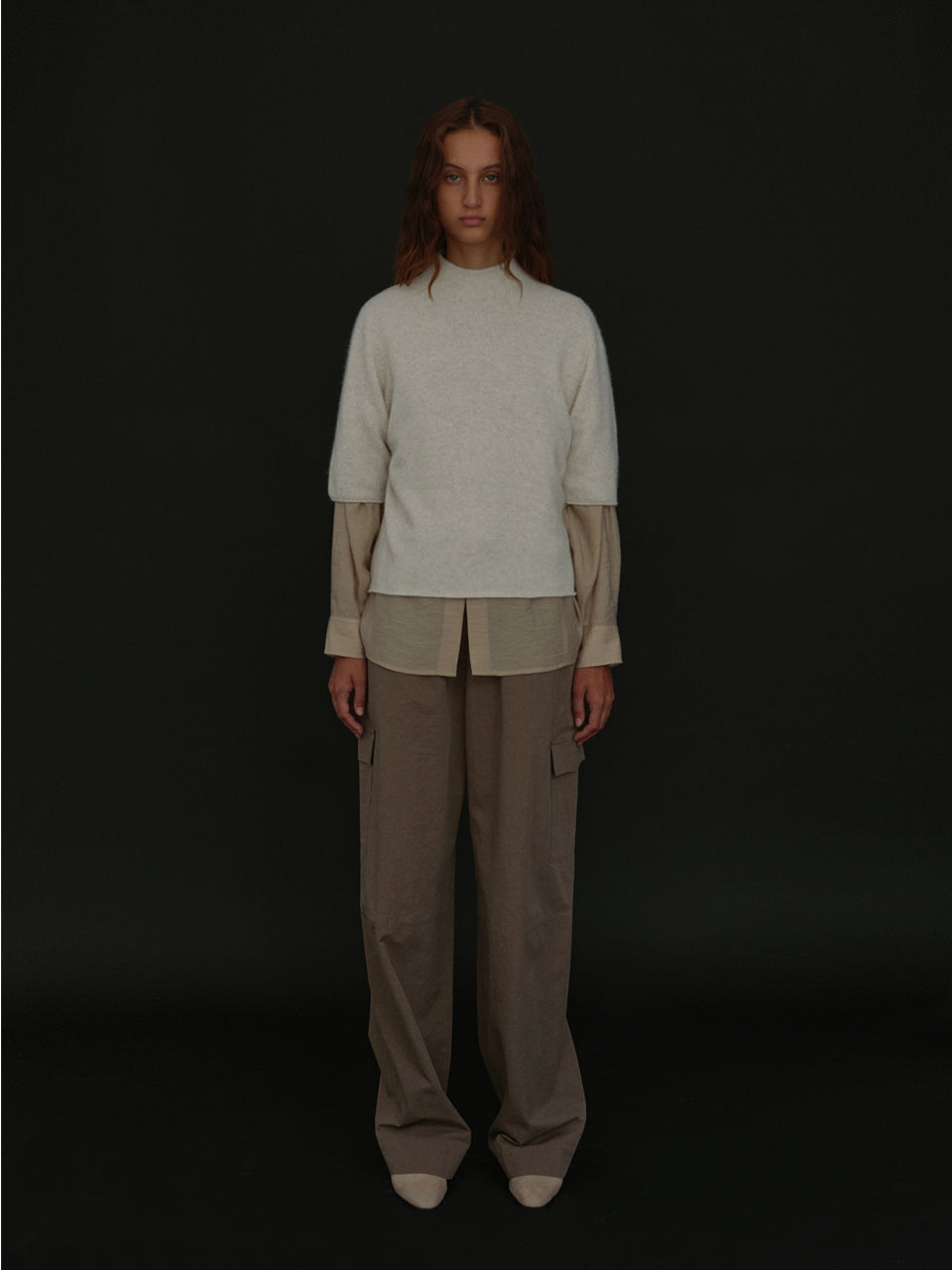 String Pocket Pants (Khaki)