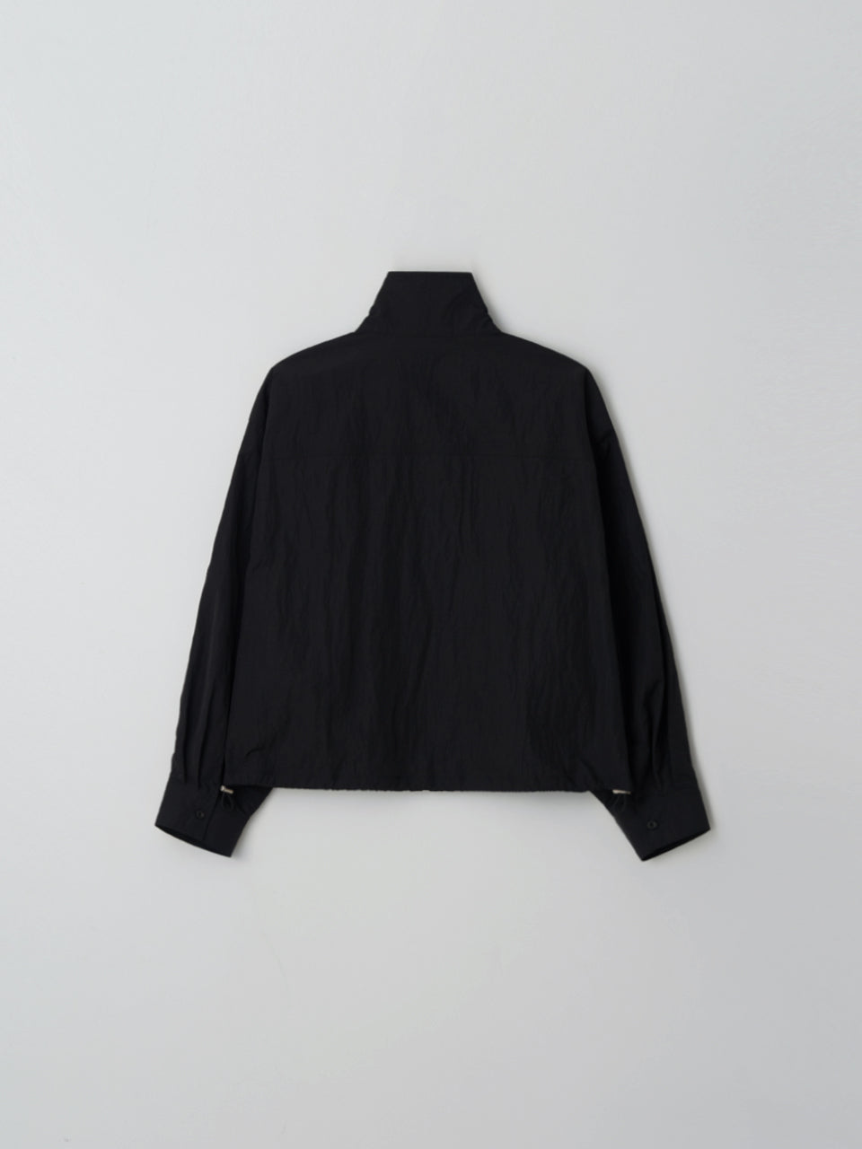 Zip-up Shirt (Black)